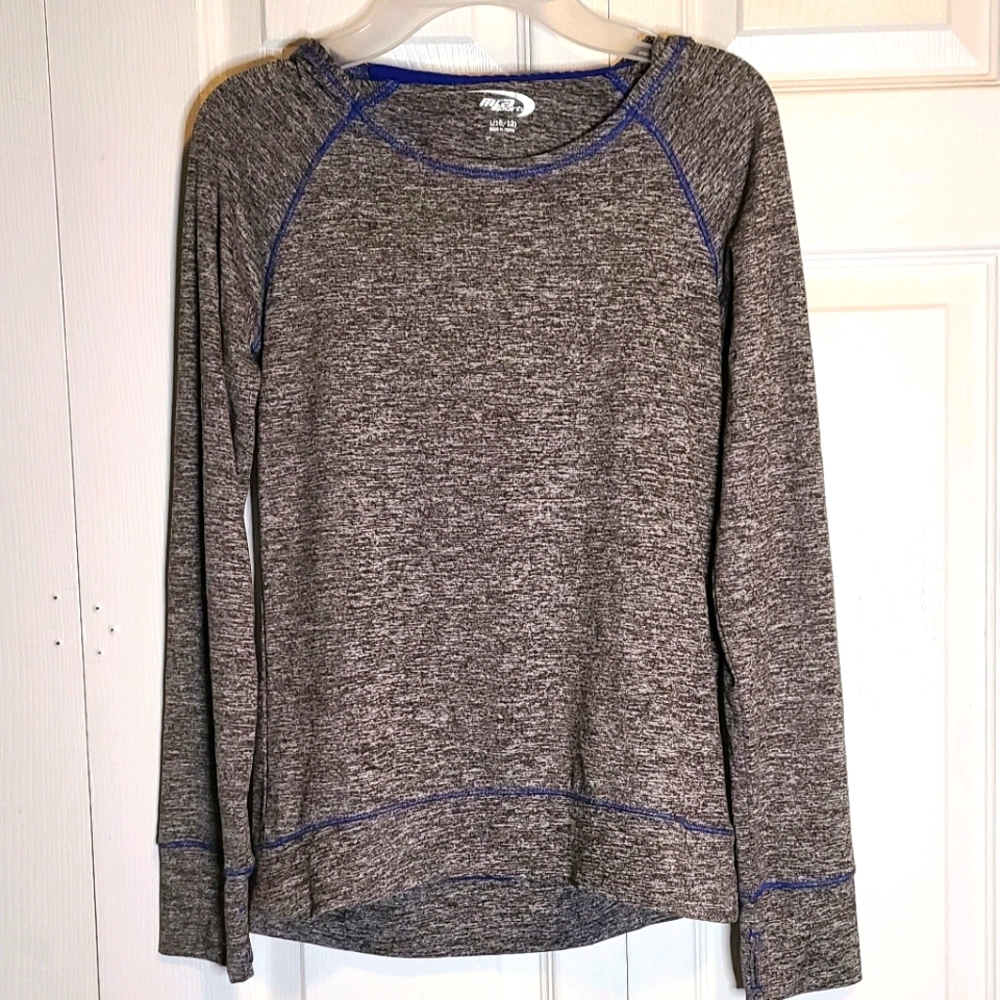 MTA Sport Hoodie Lightweight Hoodie sz L 10/12 - Picture 1 of 3